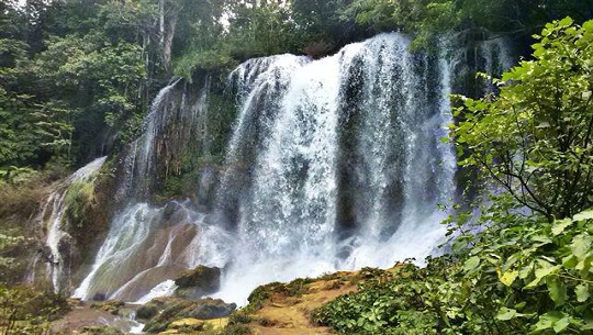 El Nicho, oasis en las montañas