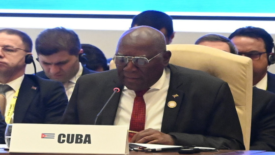 Intervención del vicepresidente cubano en la XIX Cumbre del MNOAL