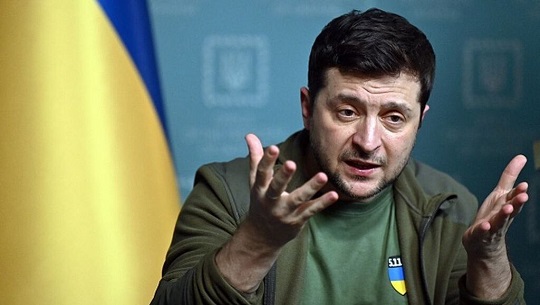 Presidente ucraniano responsabiliza a Occidente de la guerra con Rusia