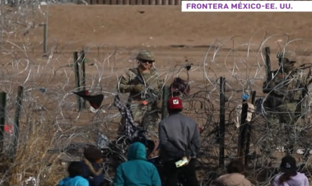 Texas desafía a Washington y rechaza retirar el alambre de púas en su frontera con México