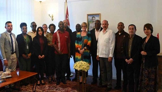 Vicepresidente de Cuba rindió homenaje a José Martí en Etiopía