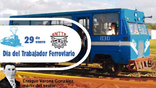 Obtiene Cienfuegos sede por las celebraciones nacionales del Día del Trabajador Ferroviario