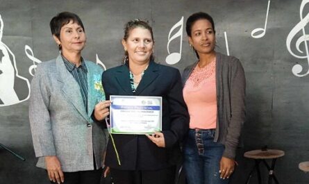 Entrega premios anuales delegación del Citma en Cienfuegos