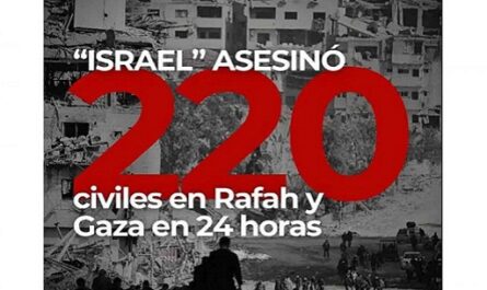 Condena Cuba ataques israelíes contra la ciudad de Rafah