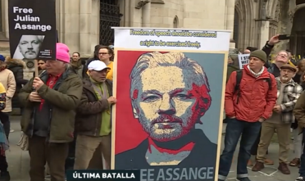 Julian Assange inicia la última batalla legal para evitar la extradición a EE.UU