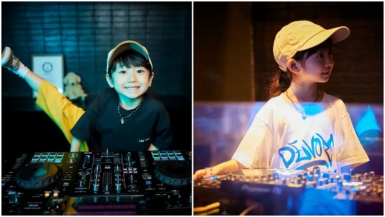 Rinoka es la DJ más joven del mundo