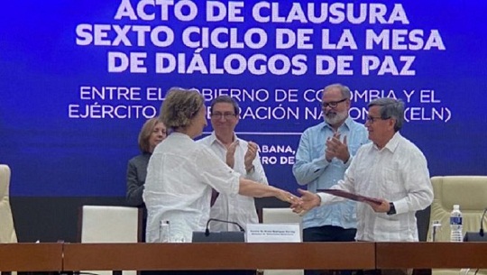 Cuba reitera compromiso con la paz en Colombia