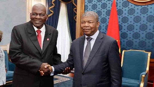 Presidente de Angola recibió a titular del parlamento de Cuba