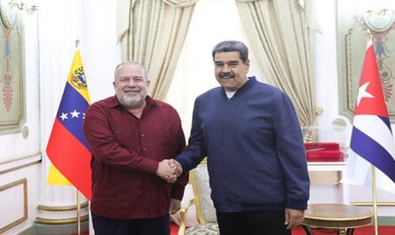 Dialogó Primer Ministro cubano con Presidente de Venezuela