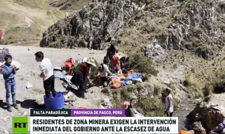 En algunas regiones de Perú exigen la intervención inmediata del Gobierno ante la escasez de agua