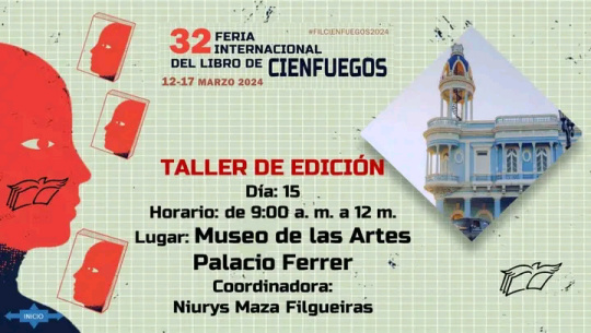Sesionará Taller de Edición en Feria del Libro de Cienfuegos