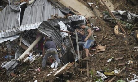 Inundaciones y deslizamientos de tierra en el sureste de Brasil