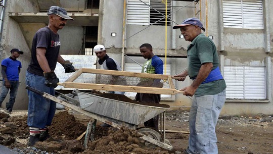 Avanza programa de construcción de viviendas en Cienfuegos