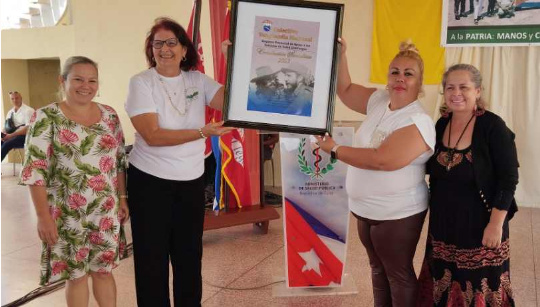 Celebra Empresa Provincial de Aseguramiento y Servicios a la Salud, de Cienfuegos, ratificación de Vanguardia Nacional