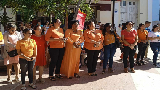 Celebran en Cienfuegos evento provincial de mujeres creadoras por la No Violencia de Género 