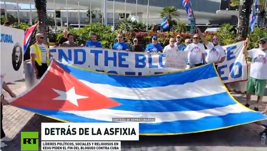 🎧 Líderes políticos, sociales y religiosos de EE.UU. piden el fin del bloqueo contra Cuba