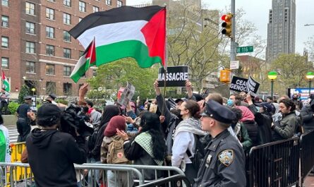Protestas-universitarias-en-Estados-Unidos-para-apoyar-a-Palestina