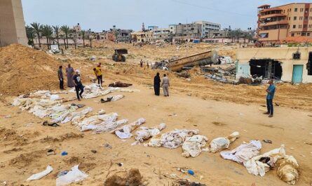 Que-se-sabe-de-los-entierros-masivos-en-dos-hospitales-de-Gaza