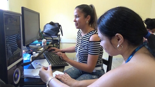 Abren céntrica oficina para registradora de los Jóvenes Clubes en Cienfuegos