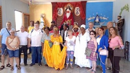Visitó delegación Cuba-Francia Cooperación proyectos de desarrollo local en Palmira