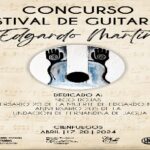 Realizarán VII edición del Concurso-Festival de Guitarras Edgardo Martín