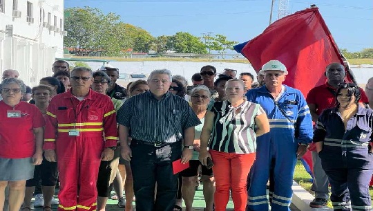 Visitó Secretario Nacional de la CTC centros claves de la economía en Cienfuegos