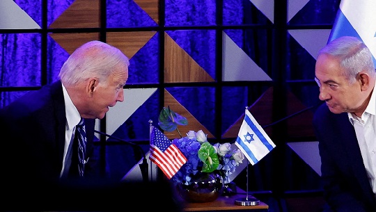 🎧 Biden advierte a Netanyahu no lanzar ofensiva a gran escala en Rafa