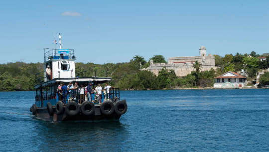 Reinicia servicio del transporte marítimo hacia la CEN