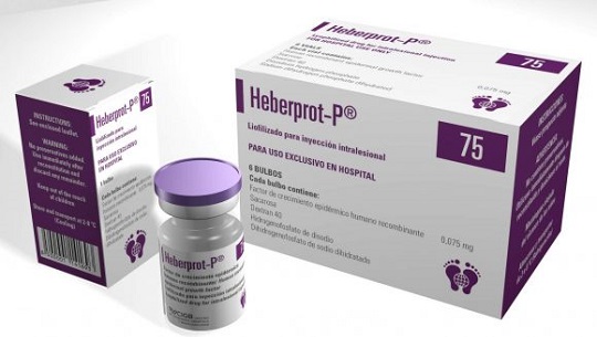Medicamento cubano Heberprot-P recibe autorización para ensayo clínico en Estados Unidos