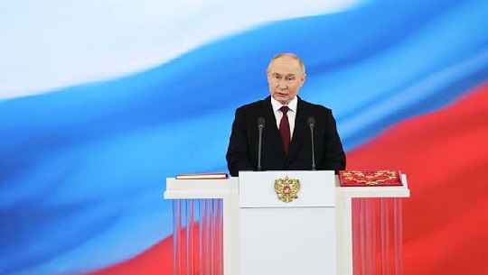 Saluda Díaz-Canel toma de posesión del presidente Vladimir Putin