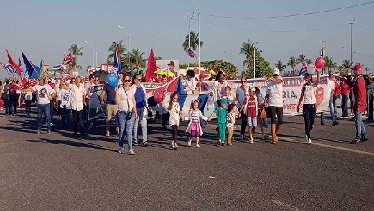 Celebraron en Cienfuegos Día Internacional de los Trabajadores 