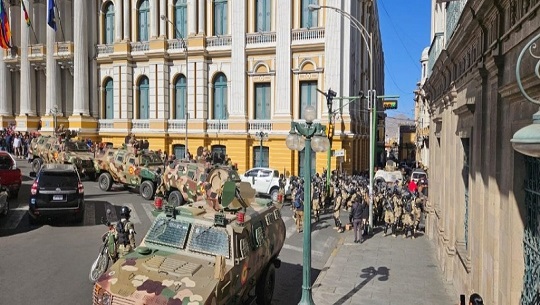 Alertan contra golpe de Estado en Bolivia