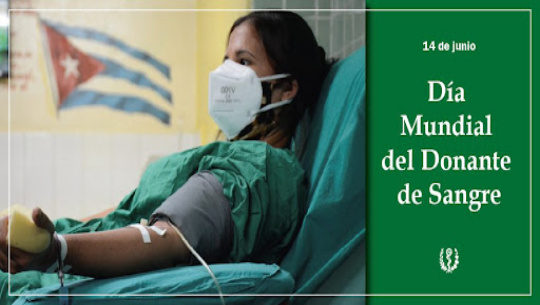 Celebran en Cienfuegos día mundial del donante voluntario de sangre
