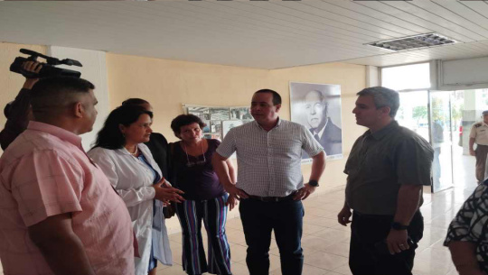 Recorrió Vice Primer ministro cubano instalaciones deportivas, educacionales y de salud del municipio de Cienfuegos