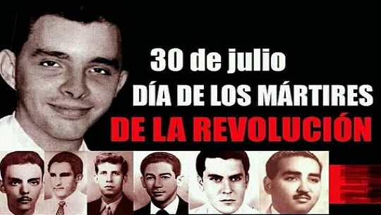 30 de Julio, el día de los héroes inmolados
