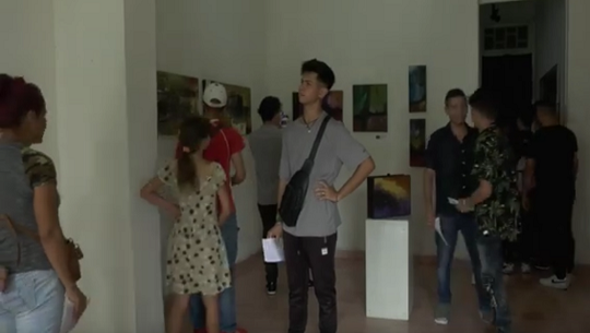 Abstraídos, muestra expositiva que se exhibe en la galería mateo Torriente de la UNEAC