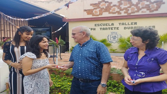 Aconteció en Cienfuegos XX graduación de Escuela Taller para la Restauración