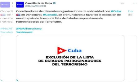 Exigen-en-Canada-excluir-a-Cuba-de-lista-de-Estados-Unidos