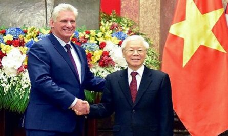 El presidente de Cuba, Miguel Díaz-Canel, lamentó el fallecimiento hoy, a la edad de 80 años, del secretario general del Partido Comunista (PCV) de Vietnam, Nguyen Phu Trong, aquejado por enfermedades.
