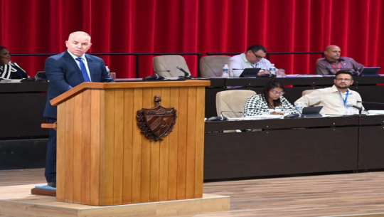 Ministro de Finanzas y Precios presentó ante los diputados el informe de liquidación del presupuesto estatal en 2023