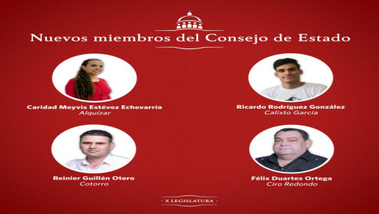 Elegidos nuevos miembros del Consejo de Estado