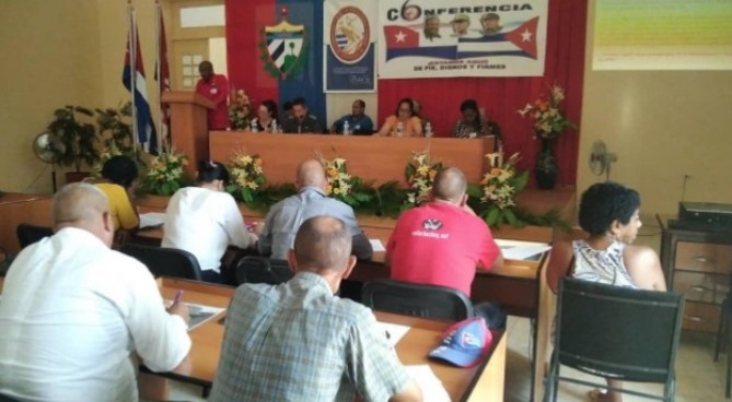Combatientes de Cienfuegos celebran su VI Conferencia