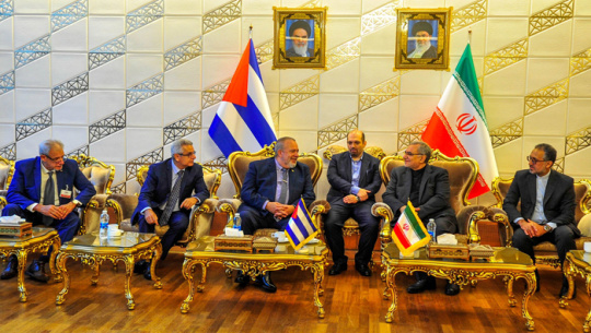 Llegó a Irán Primer Ministro de Cuba en visita oficial
