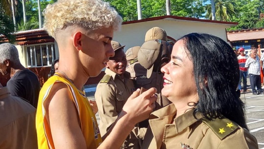 Ascienden a oficiales de Región Militar Cienfuegos