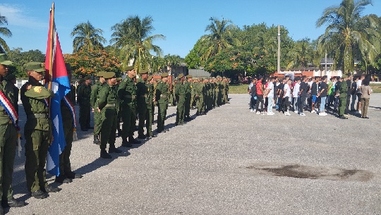 🎧 Culminan el Servicio Militar Activo jóvenes cienfuegueros