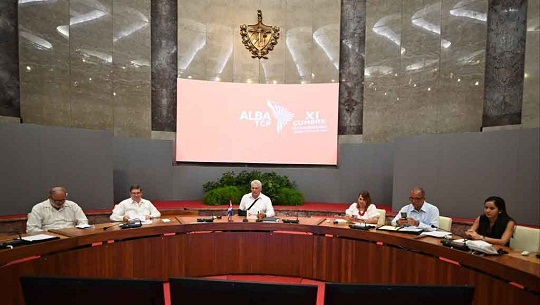 Reitera Cuba respaldo a Venezuela en cumbre del ALBA-TCP