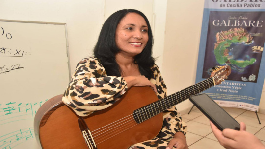 Anuncia guitarrista de Cienfuegos intensa agenda y nuevos proyectos