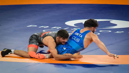 Grequista Luis Alberto Orta cae en cuartos de final
