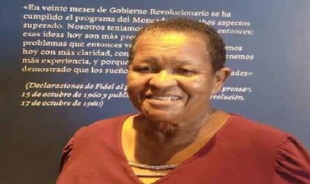 Obdulia Acea, cienfueguera condecorada con la Orden Ana Betancourt