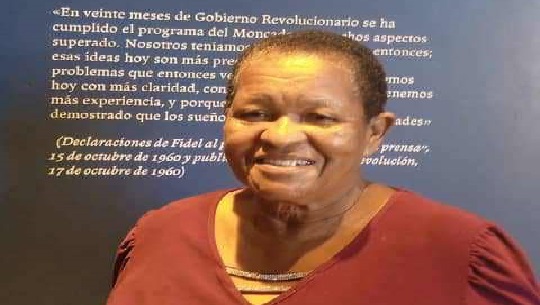 Obdulia Acea, cienfueguera condecorada con la Orden Ana Betancourt